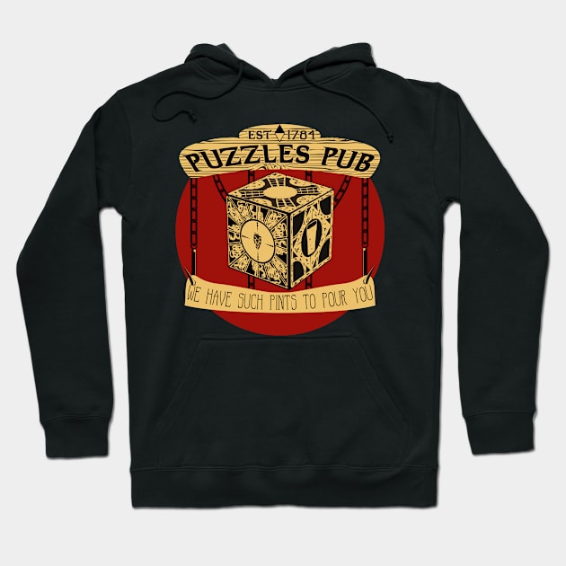 Puzzles Pub Hoodie by HopNationUSA